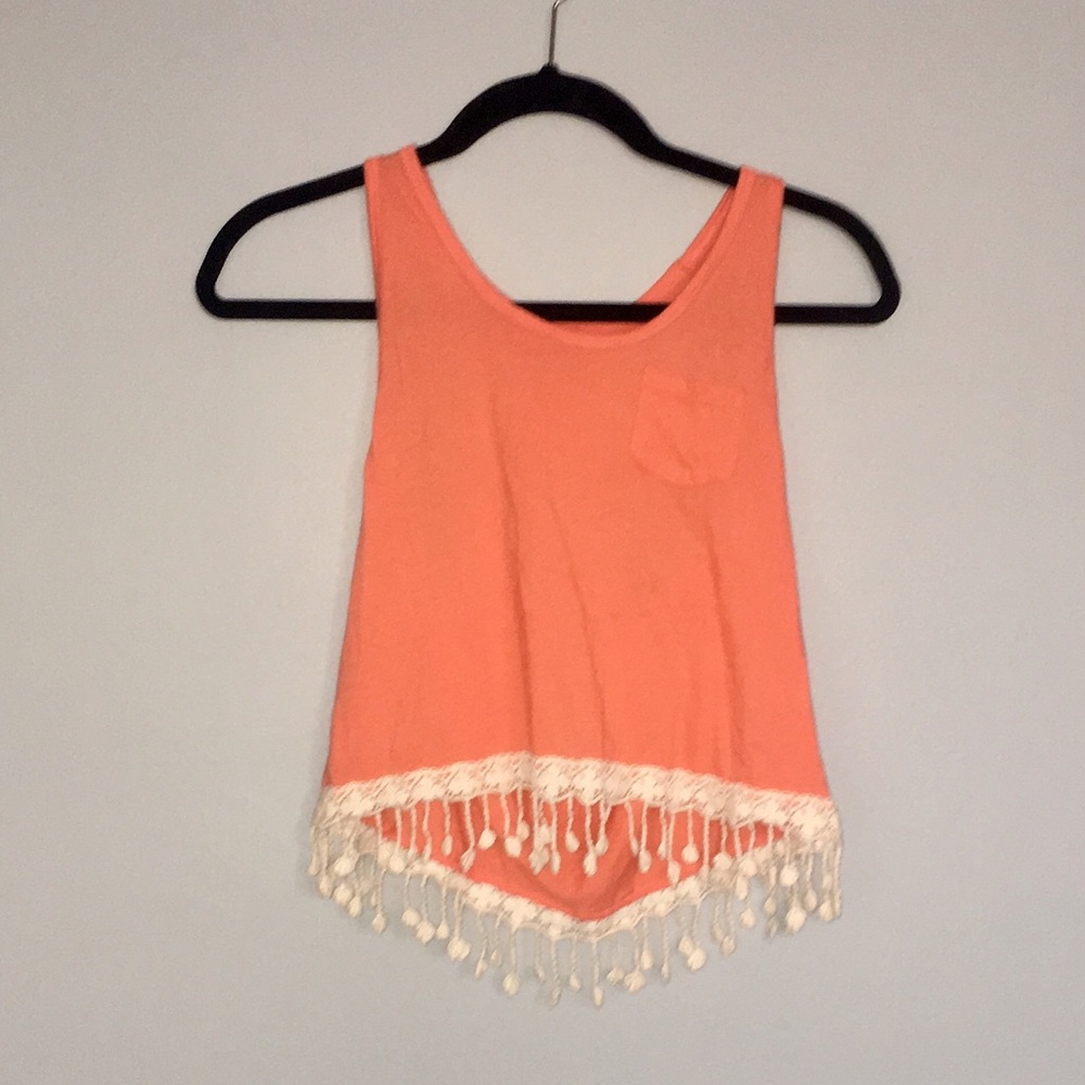 Orange Crop Top